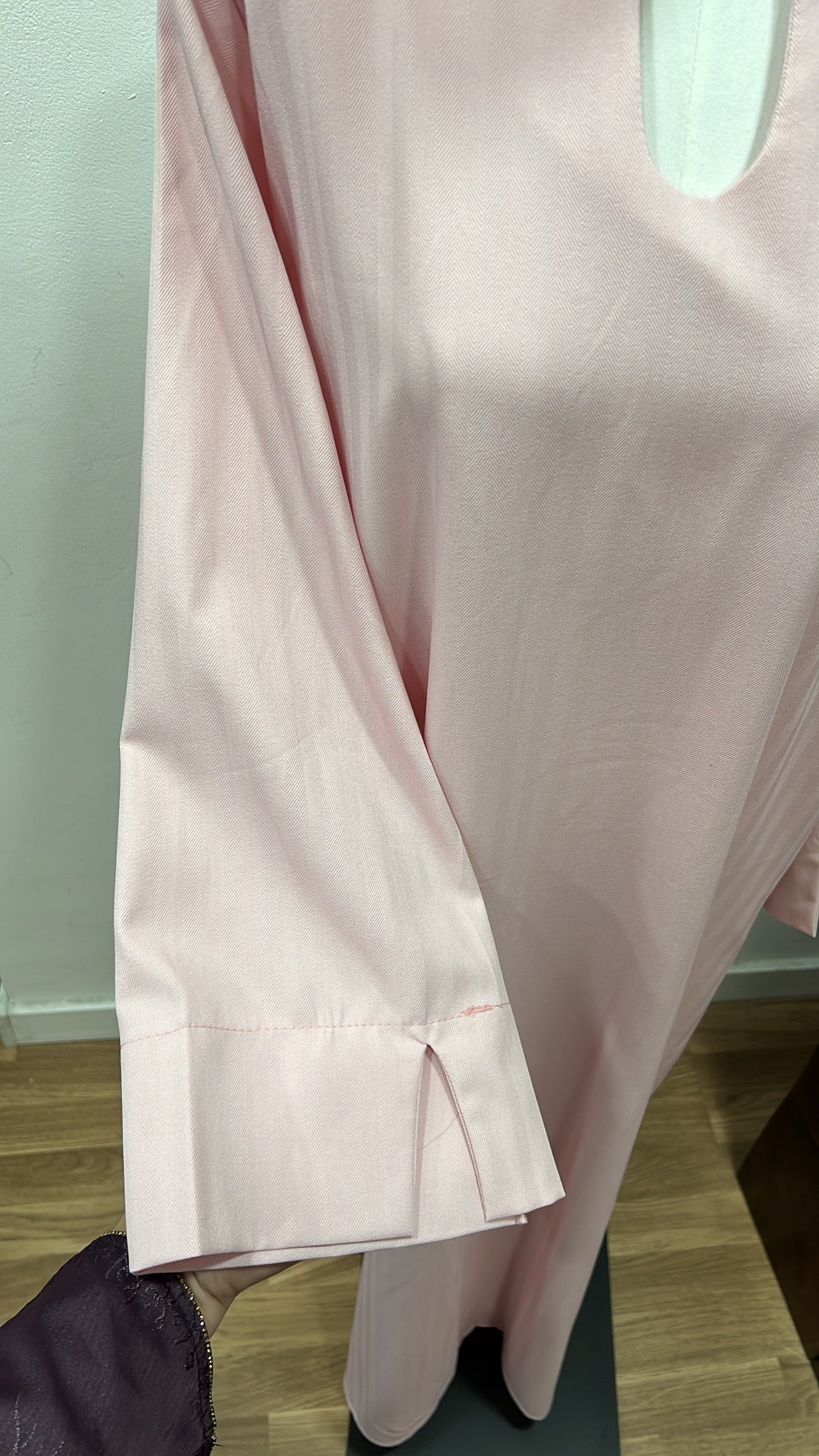Vestido basico rosa 1008