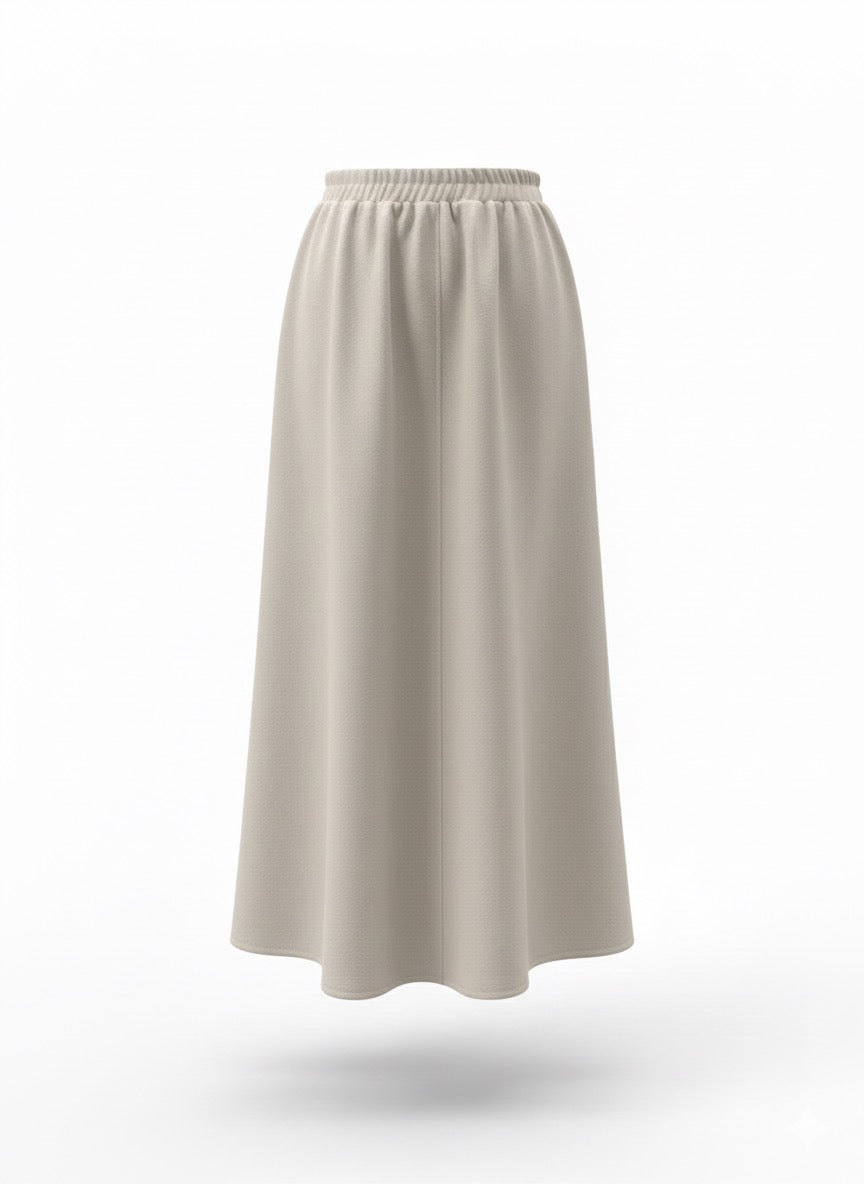 Falda invierno beige A10