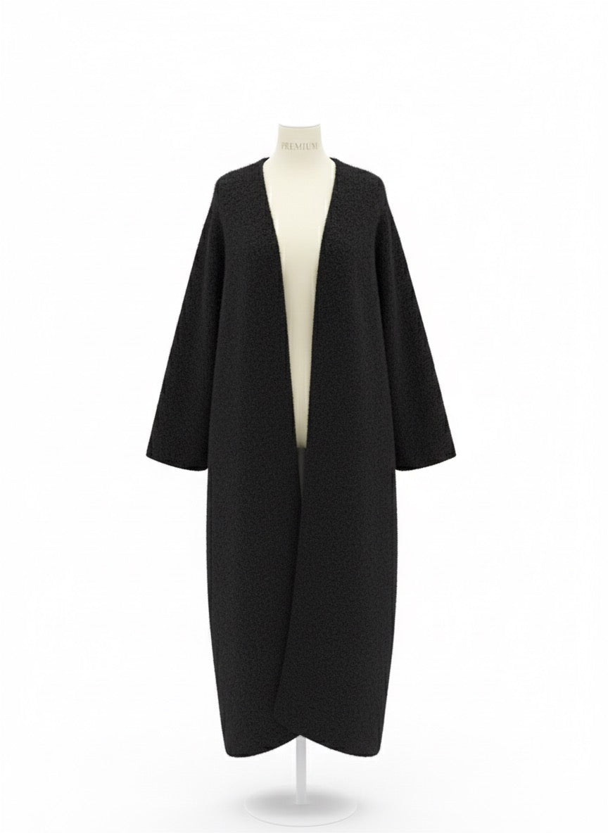 Abrigo capa negro A29