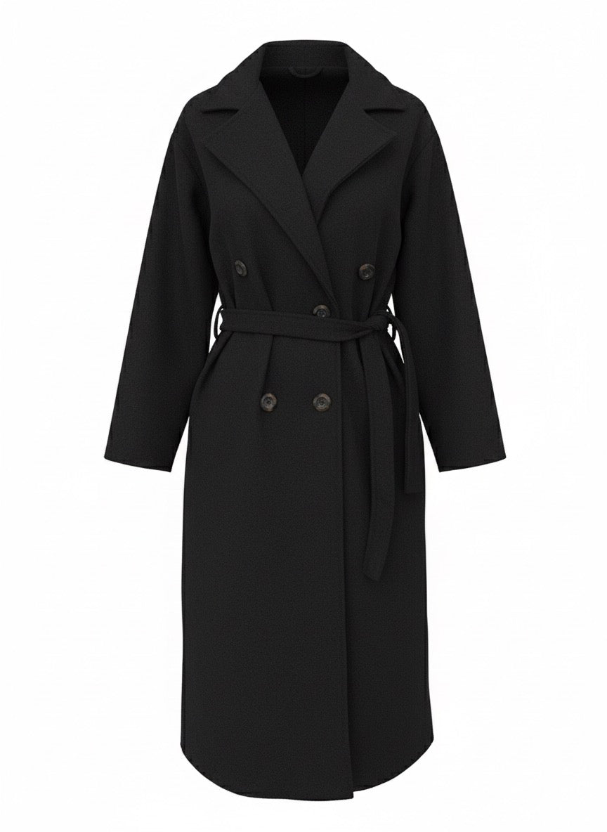 Abrigo basico negro A71