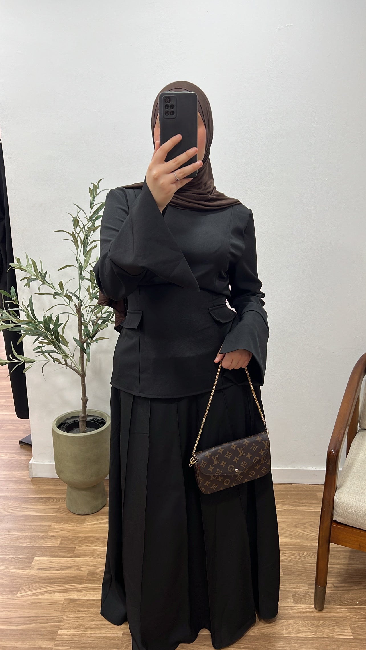 Conjunto negre faldilla