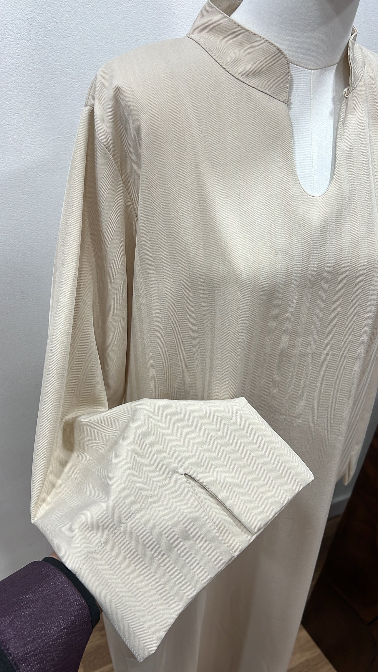 Vestido basico beige 1010