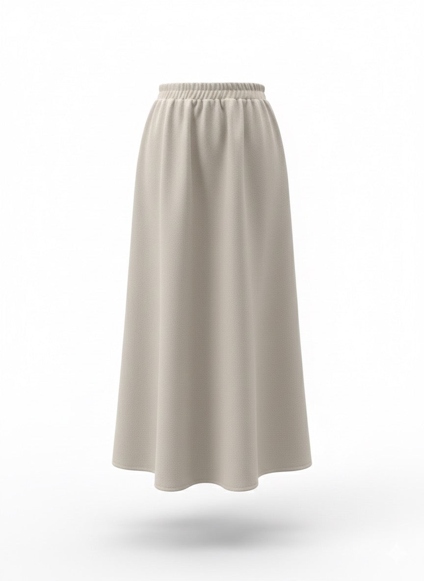 Falda invierno beige A10