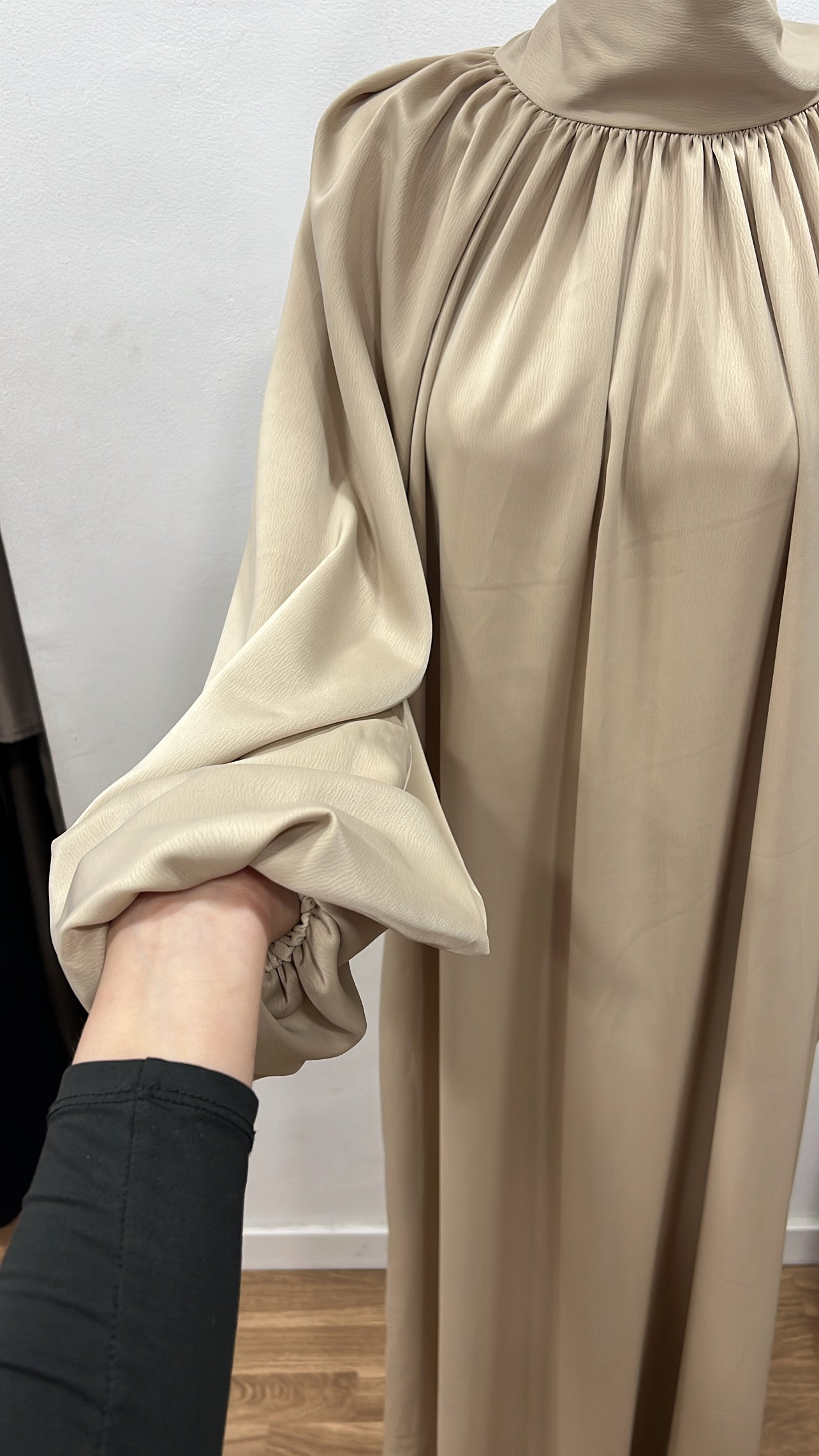 Vestido beige verano 1001