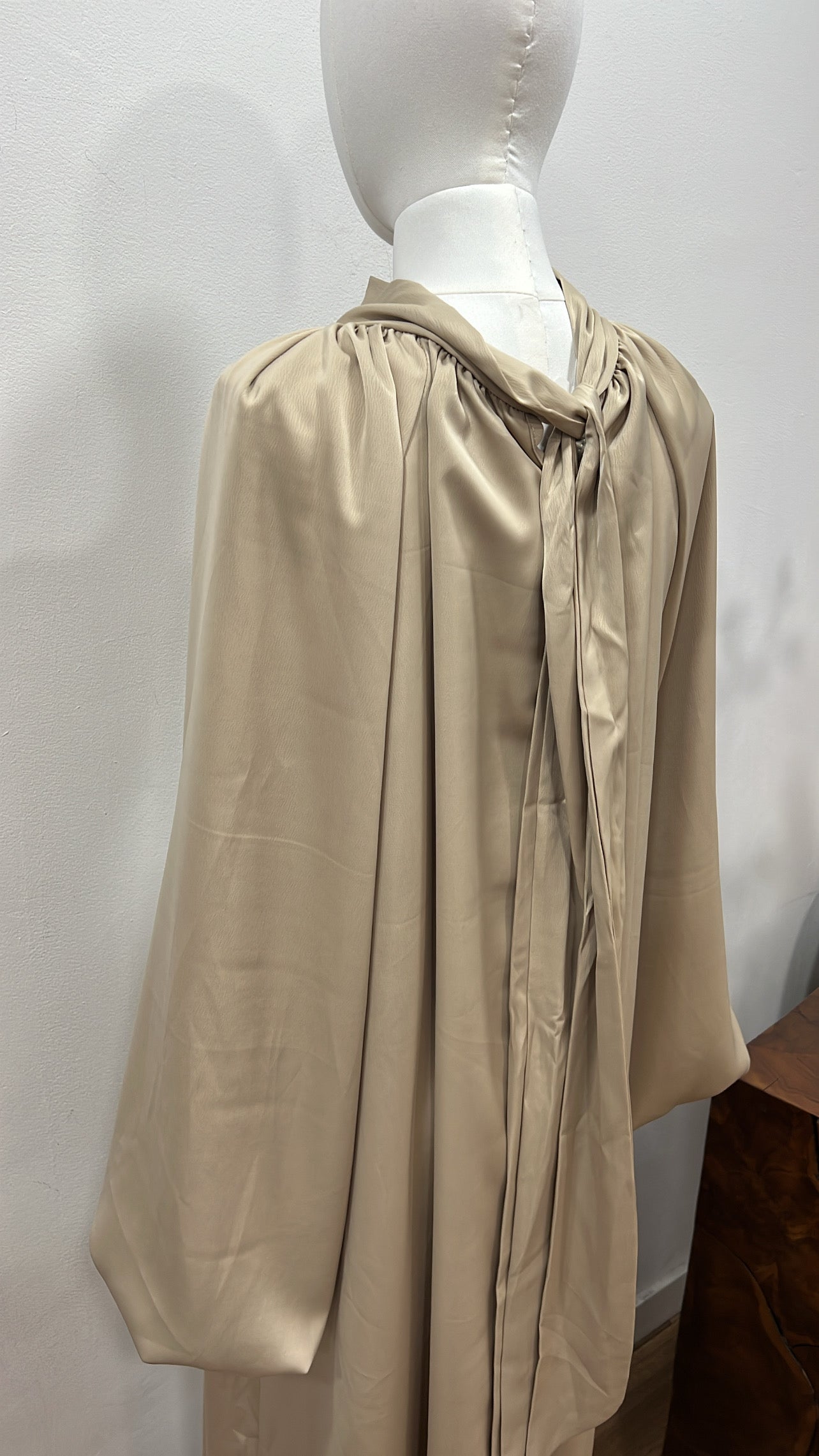 Vestido beige verano 1001