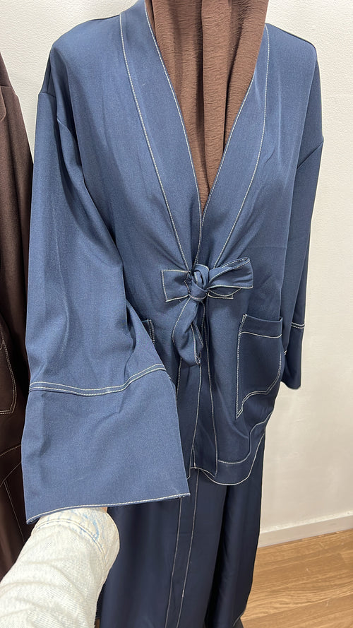 Conjunto estilo jeans falda