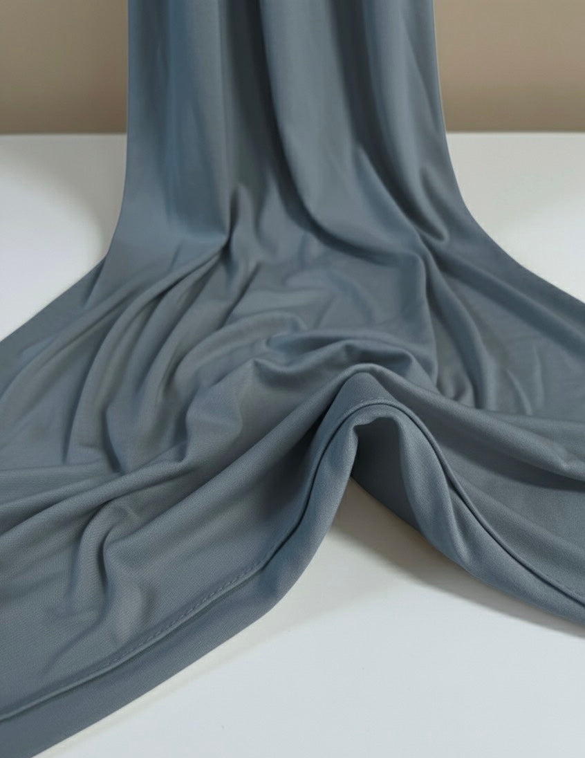 Hijab gris premium jersey