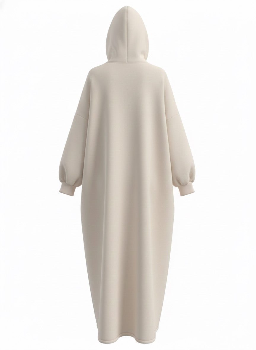 Sudadera beige llarga A70