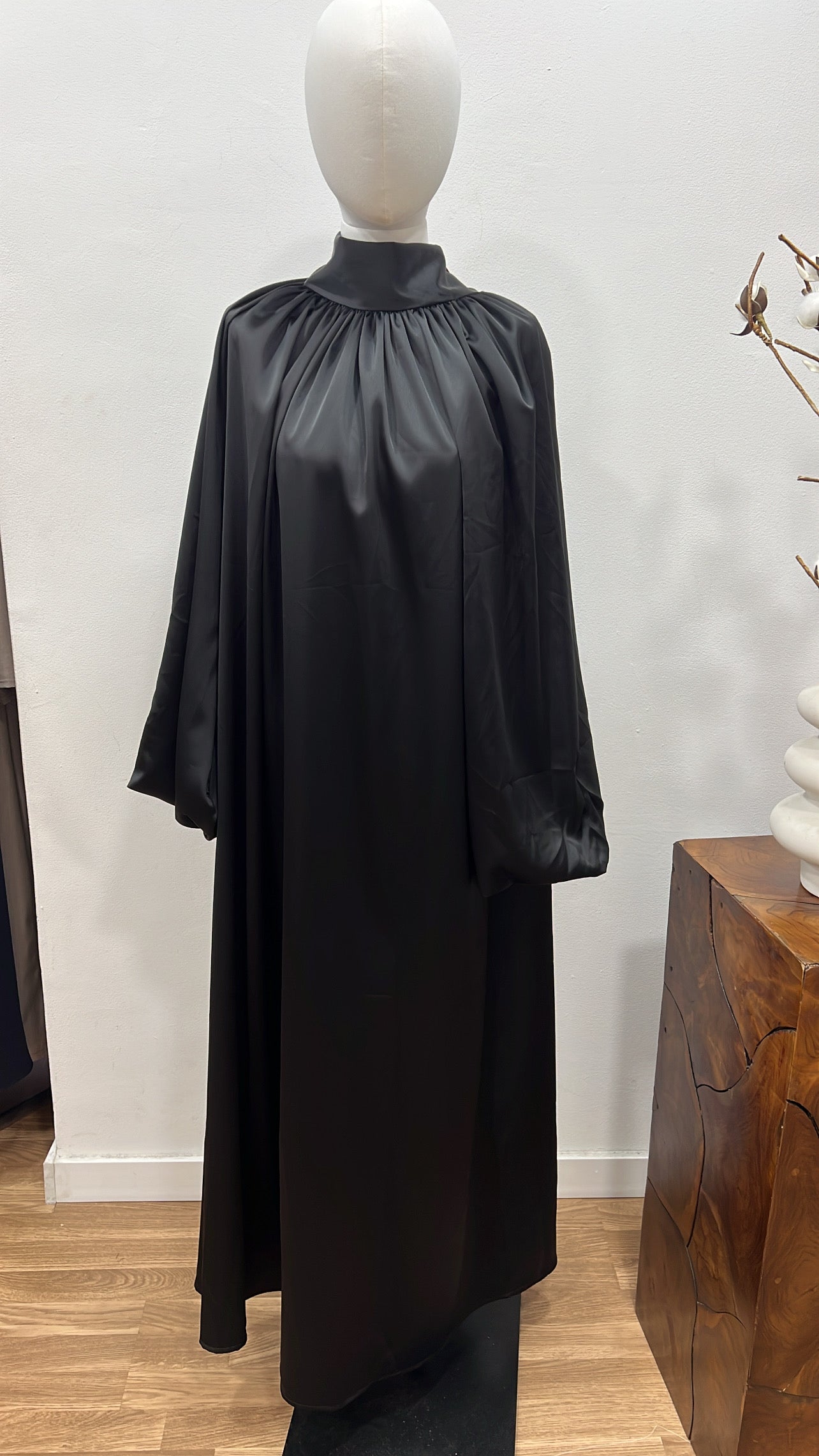Vestido verano negro 1006