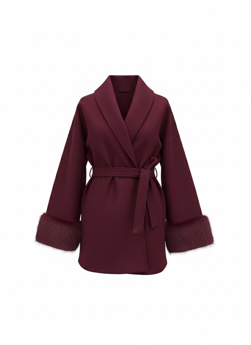 Abrigo pelo brazos A45