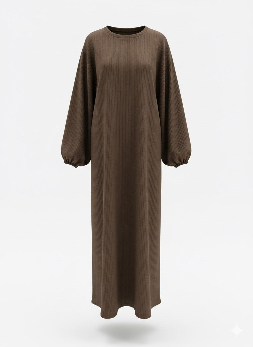 Vestido pana basico A79