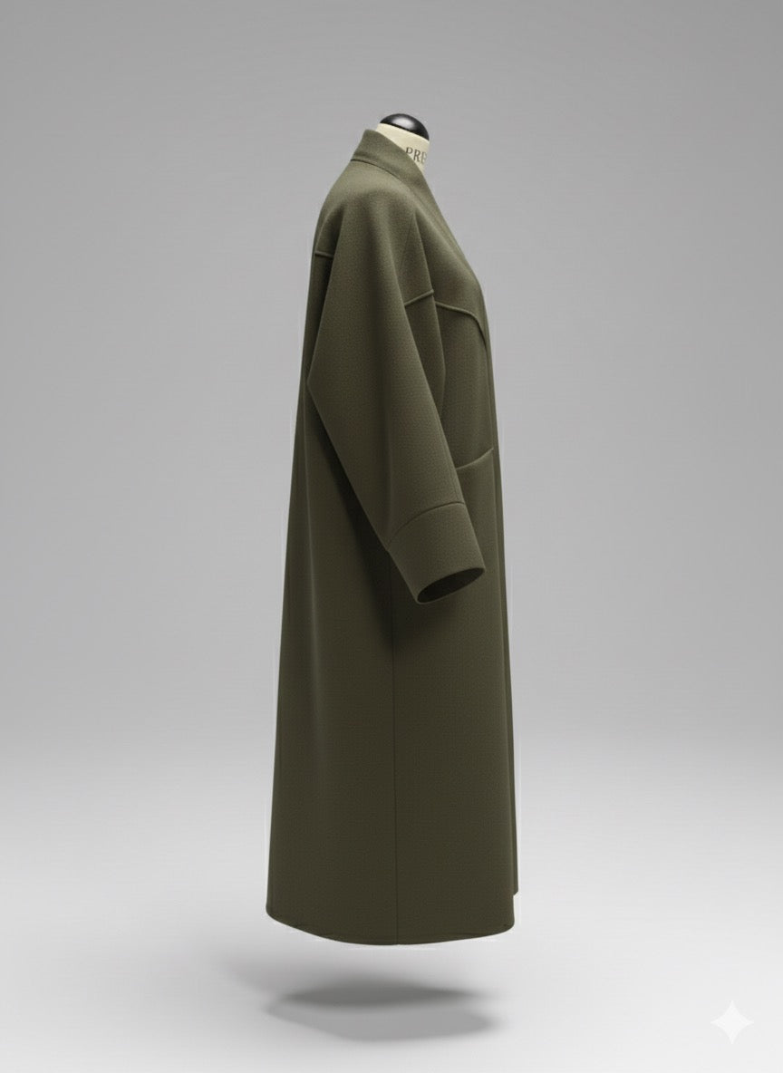 abrigo oversize OLIVE