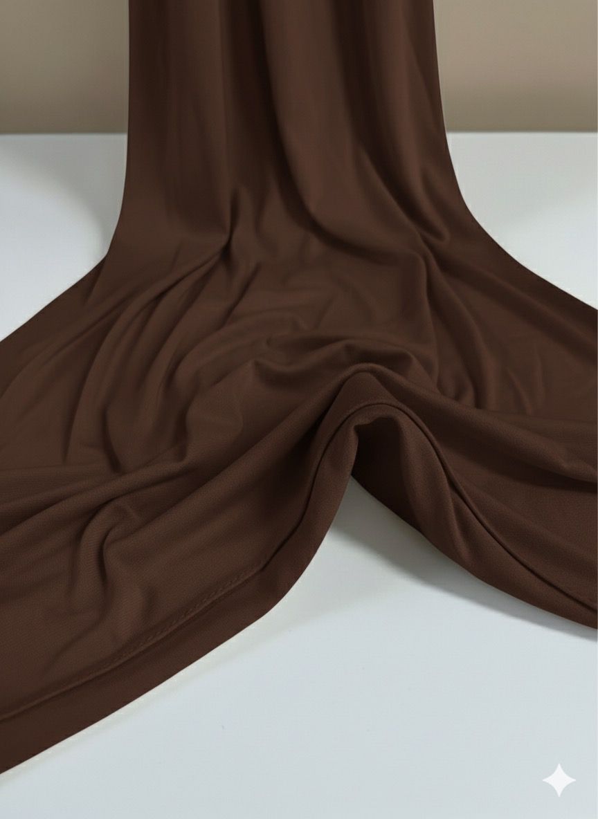 hijab premium jersey CHOLOCAT puntas onduladas