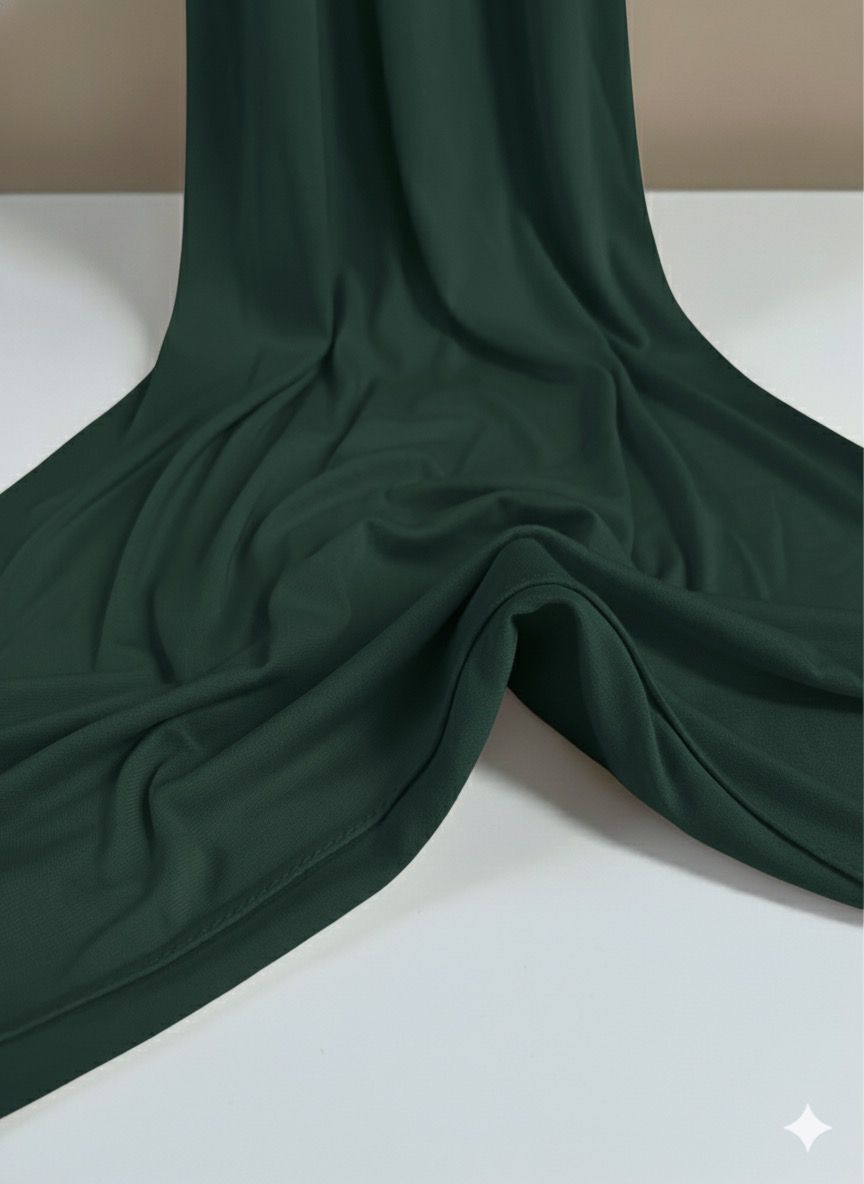 hijab premium jersey VERDE